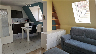 Blick vom Wohnzimmer zur Küche